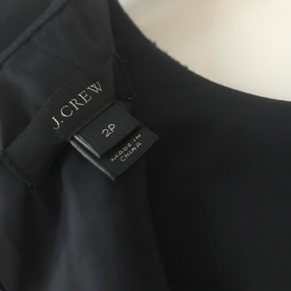 Jcrew wool, petite 2 striped dress - Picture 4 of 5